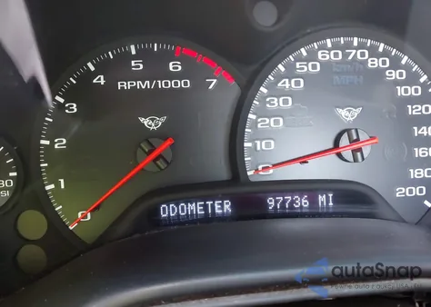 1999 Chevrolet Corvette из США, поврежденный, VIN 1G1YY32G2X5123571